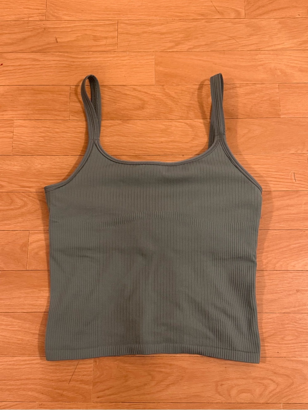 Lululemon Ebb to Street Scoop-Neck Cropped Tank Top